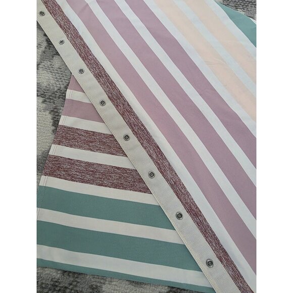 Lululemon Triplet Twin Stripe Heathered Angel Wing Multi Vinyasa Scarf OS - Picture 2 of 5